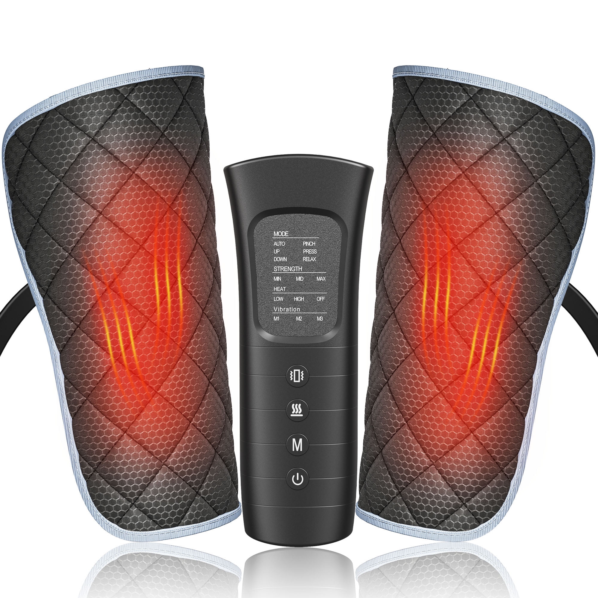 ALLJOY LEG MASSAGER: AIR COMPRESSION WITH 6 MODES, HEATING, VIBRATION - IDEAL GIFT FOR WOMEN & MEN"
