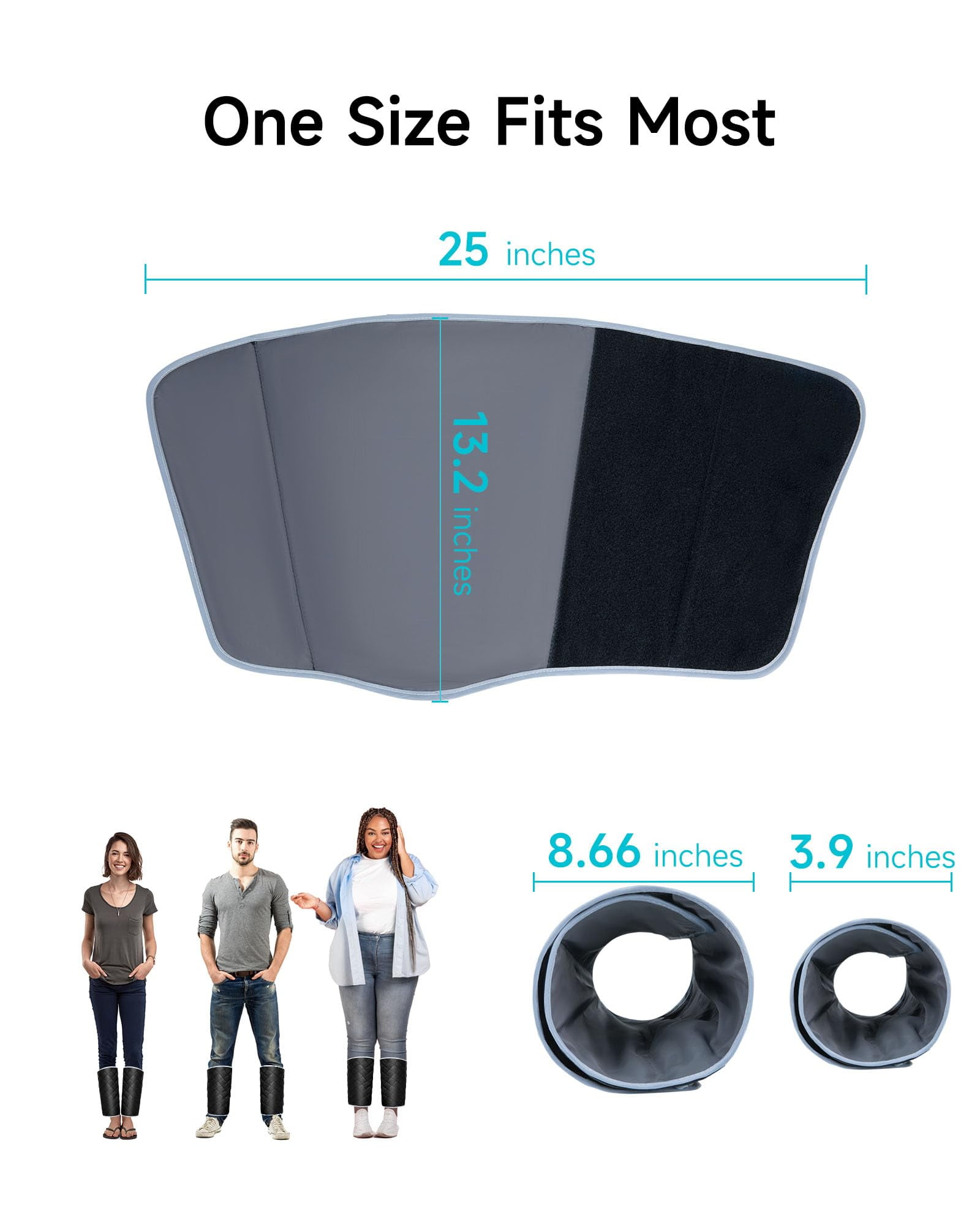 ALLJOY LEG MASSAGER: AIR COMPRESSION WITH 6 MODES, HEATING, VIBRATION - IDEAL GIFT FOR WOMEN & MEN"