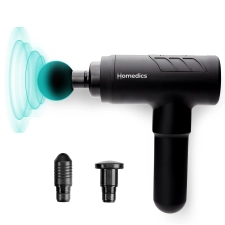 Homedics Rechargeable Percussion Massage Gun for Deep Tissue Therapy