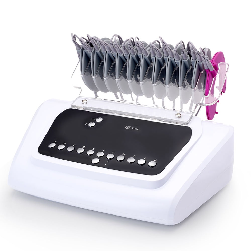 BIO MICROCURRENT BODY SHAPER & MASSAGER - ELECTRODE STIMULATION DEVICE WITH PULSE PADS