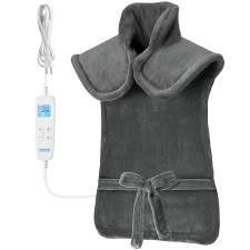 RENPHO Large Heating Pad with 6 Heat Levels, Auto Shut-off - Neck, Shoulders, Back - 24*37" Size