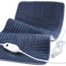 Sable XXX-Large Heating Pad for Back Relief, 33" X 17", 6 Heat Settings, Auto-Off - Machine Washable