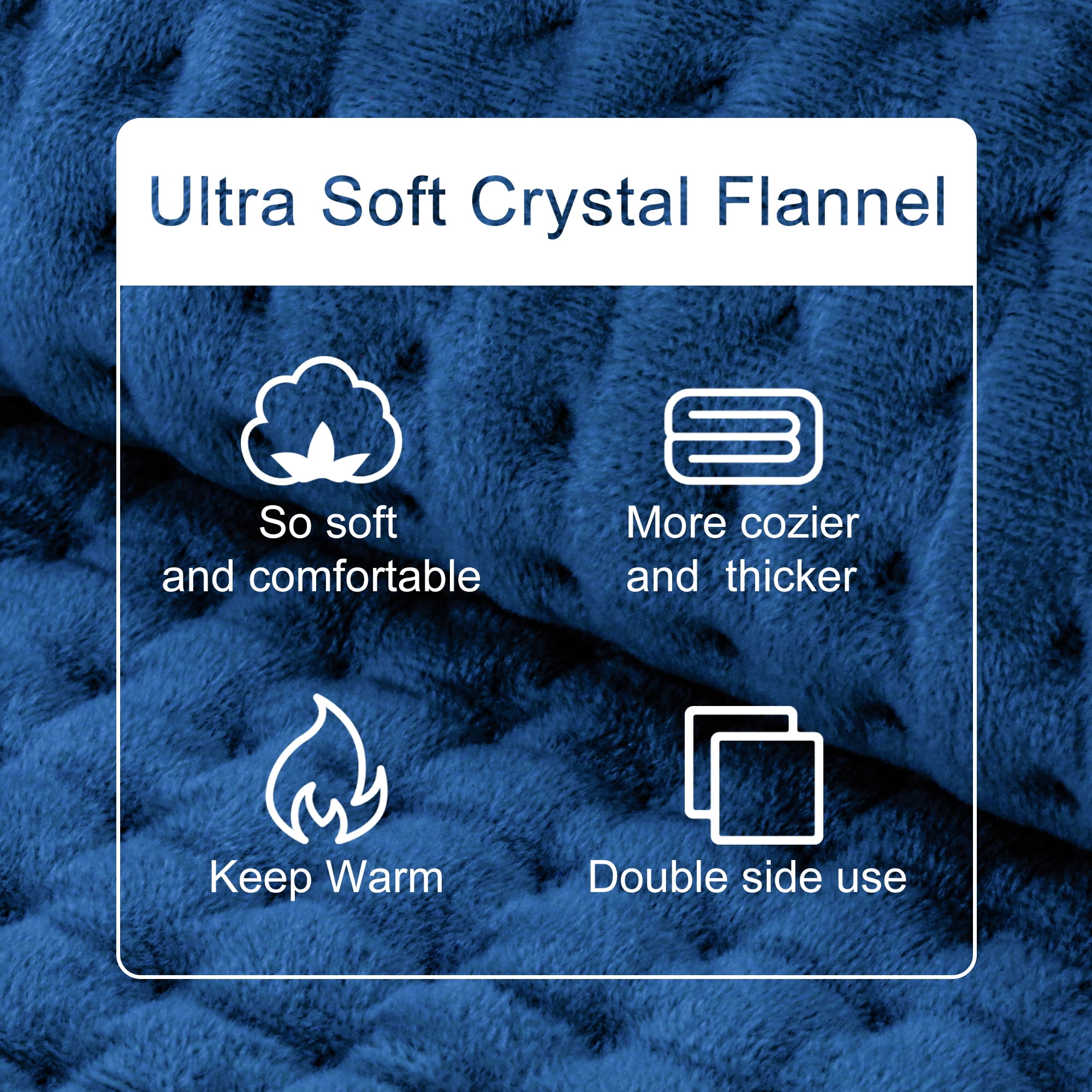 HOMLIXRY XXXL ELECTRIC HEATING PAD FOR PAIN RELIEF - 17" X 33", 10 HEAT SETTINGS, AUTO SHUT OFF - BLUE