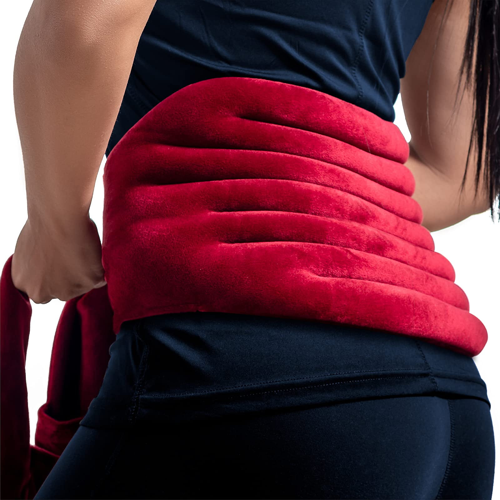 MEDCOSA MICROWAVABLE LOWER BACK HEATING PAD FOR PAIN RELIEF - MEDCOSA FLEXIHEAT