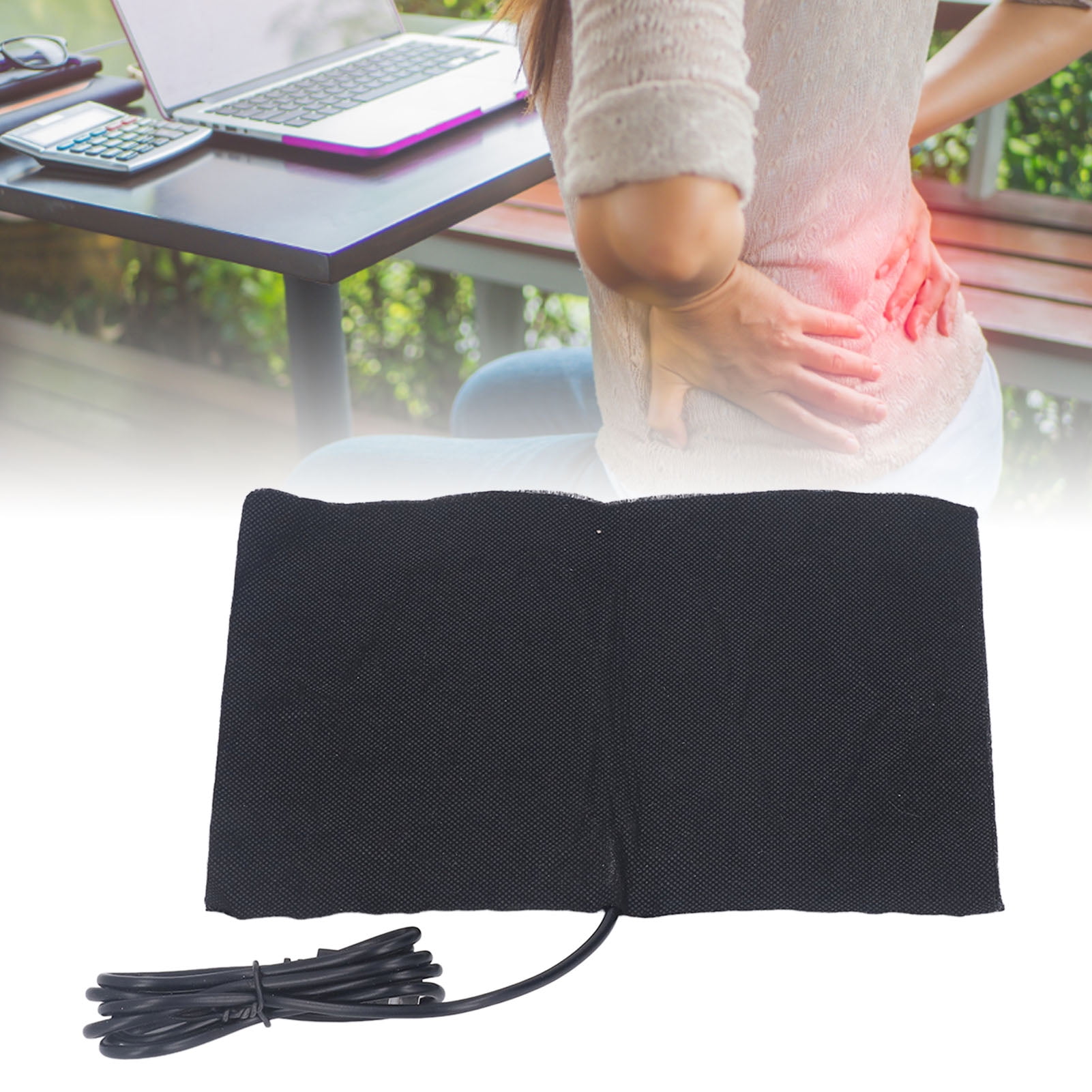 FYYDES WASHABLE ELECTRIC HEATING PAD FOR NECK AND BACK, 5.9 X 7.9IN, DC5V