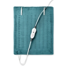 Sunbeam XXL Heating Pad, 4 Heat Settings, 20" x 24", Teal Color - Premium Quality
