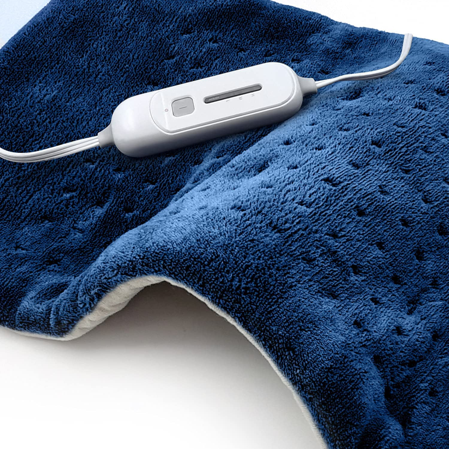 SUNAID FAST HEATING FULL BACK HEATING PAD FOR PAIN RELIEF - AUTO SHUT OFF, DRY/MOIST OPTION (12"X24")