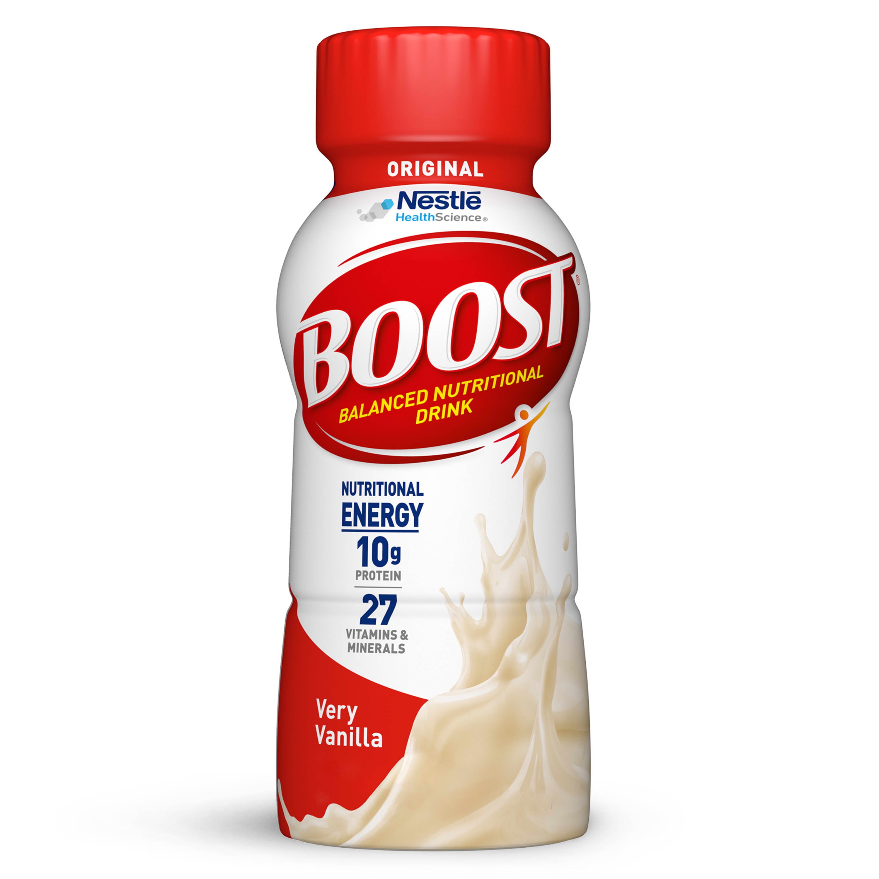 BOOST ORIGINAL VERY VANILLA PROTEIN SHAKE, 8 FL OZ, 15 PACK