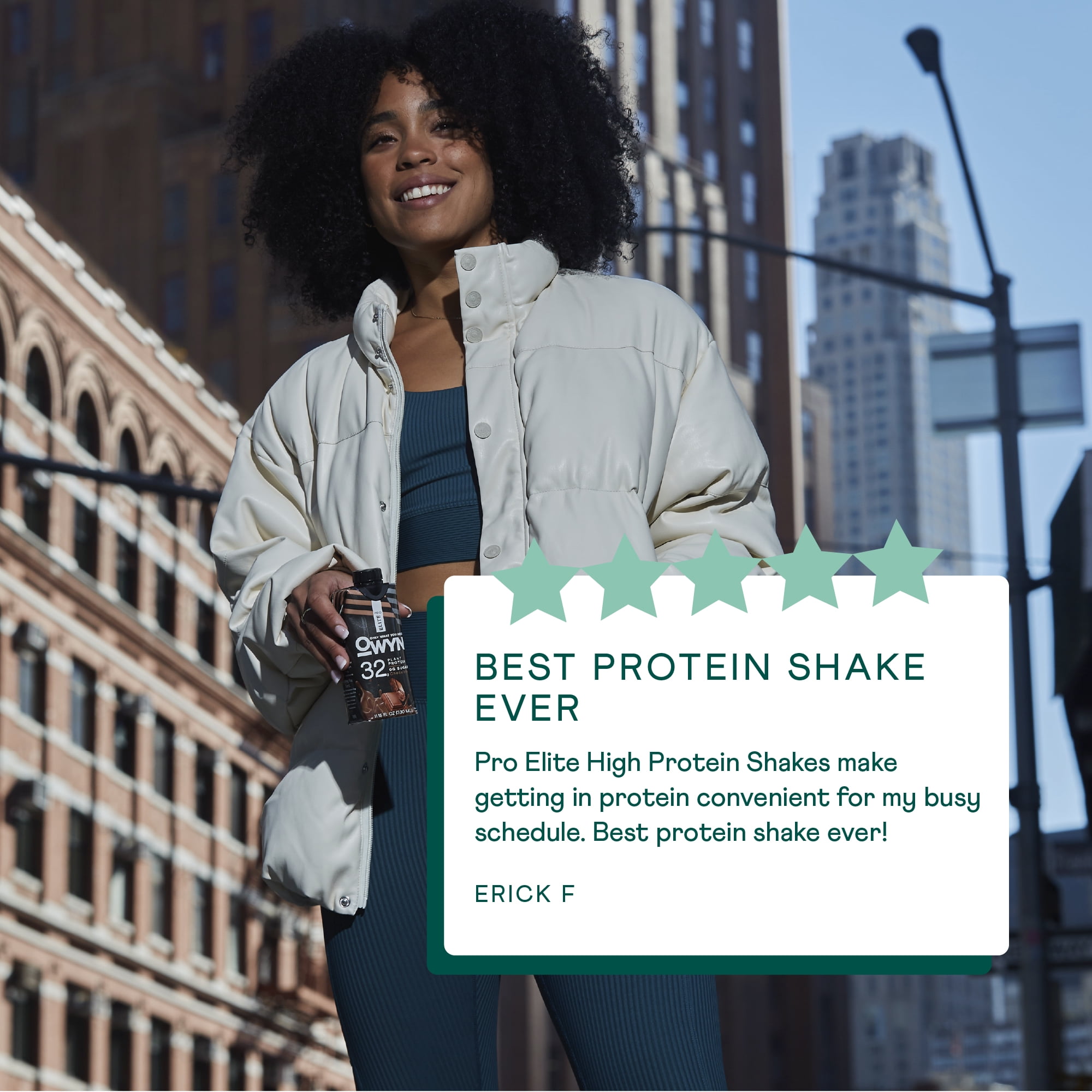OWYN PRO ELITE CHOCOLATE PROTEIN SHAKE, 4-PACK, 32G EACH