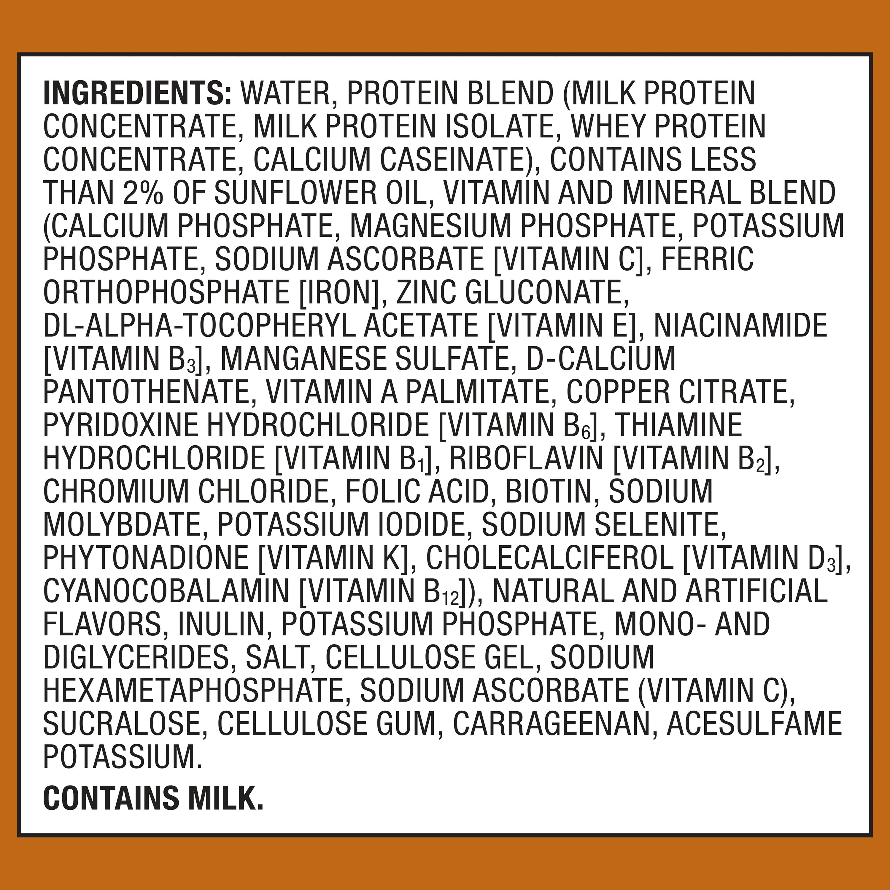 Equate Caramel Protein Shake 11 fl oz, 12 Ct - High Performance Nutrition