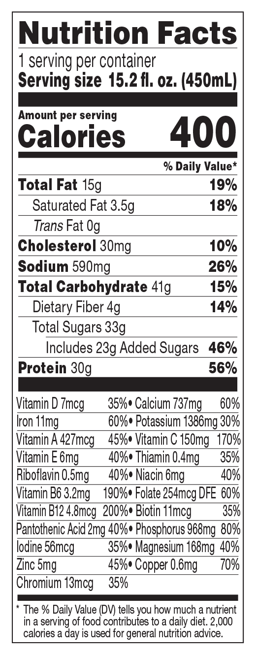 Bolthouse Farms Protein Shake Smoothie, Chocolate Peanut Butter Flavor, 15.2 fl. oz.