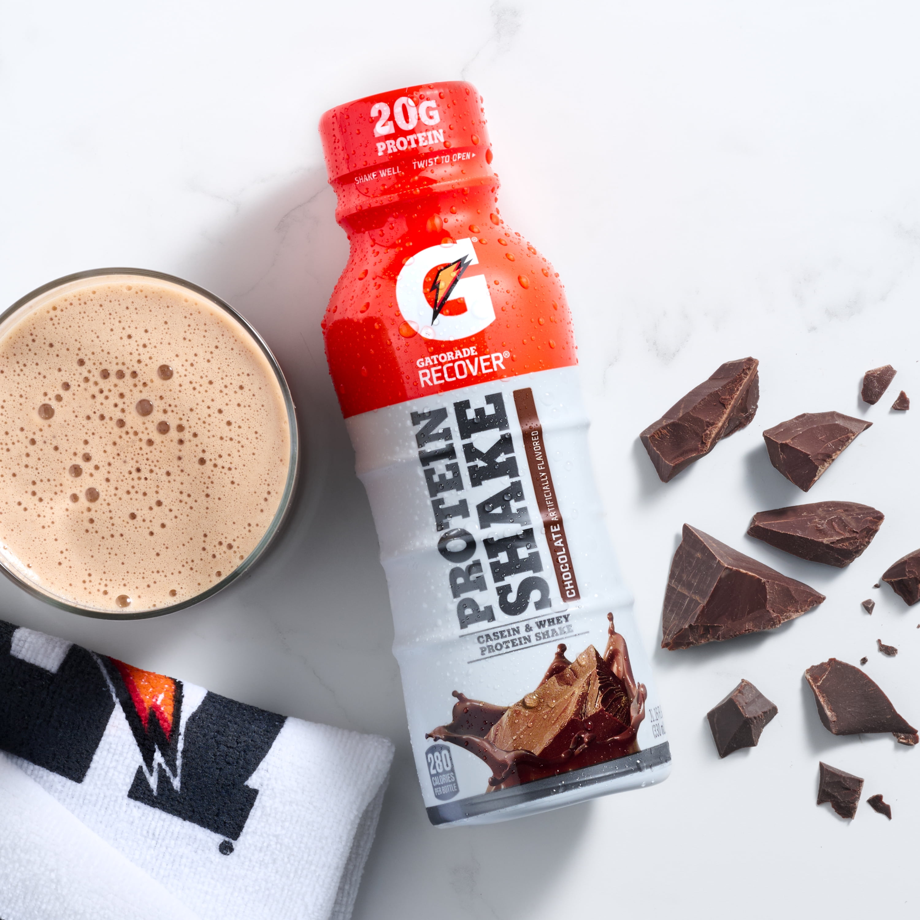 Gatorade Recover Protein Shake Variety Pack - 12 Count, 11.16 Fl Oz