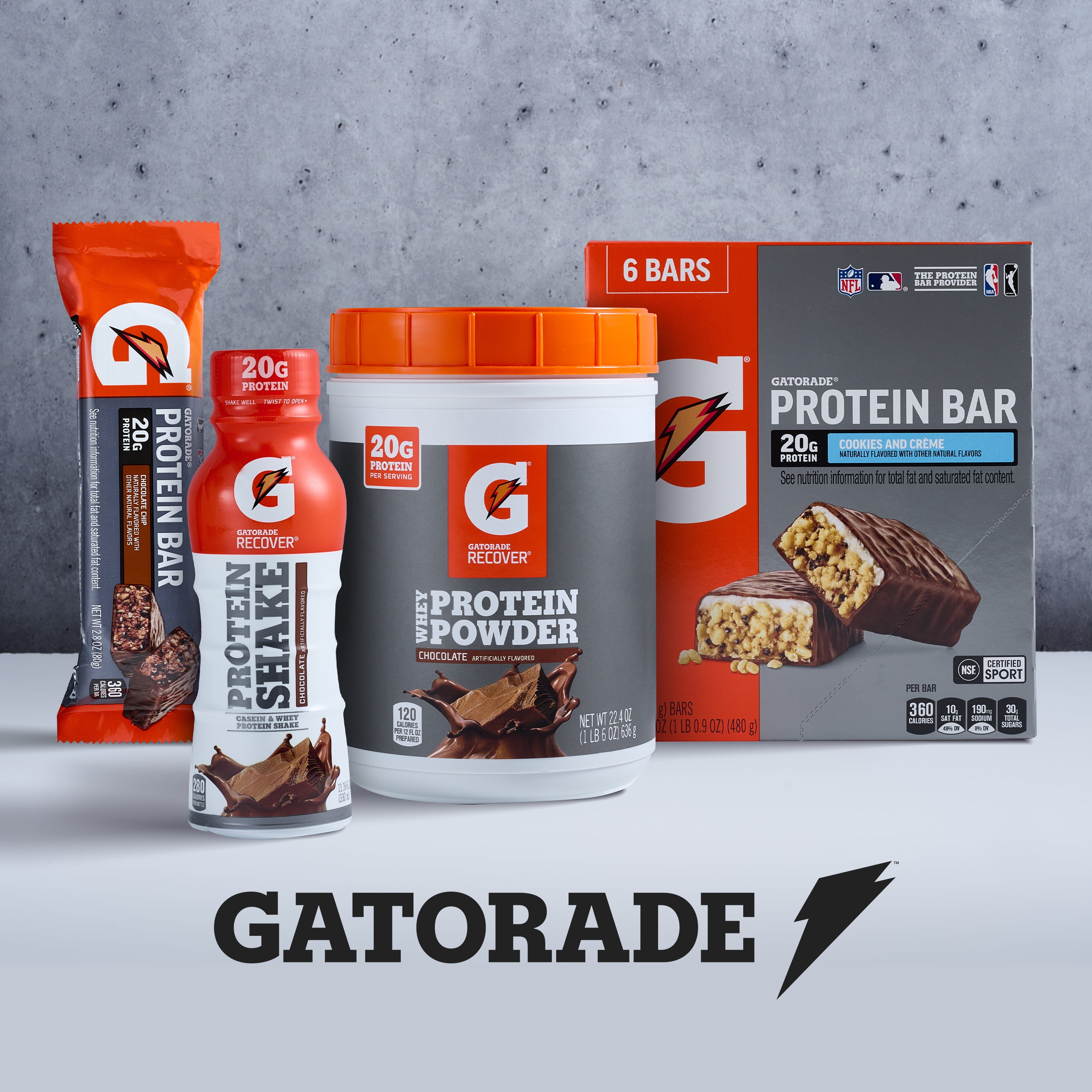 Gatorade Recover Protein Shake Variety Pack - 12 Count, 11.16 Fl Oz