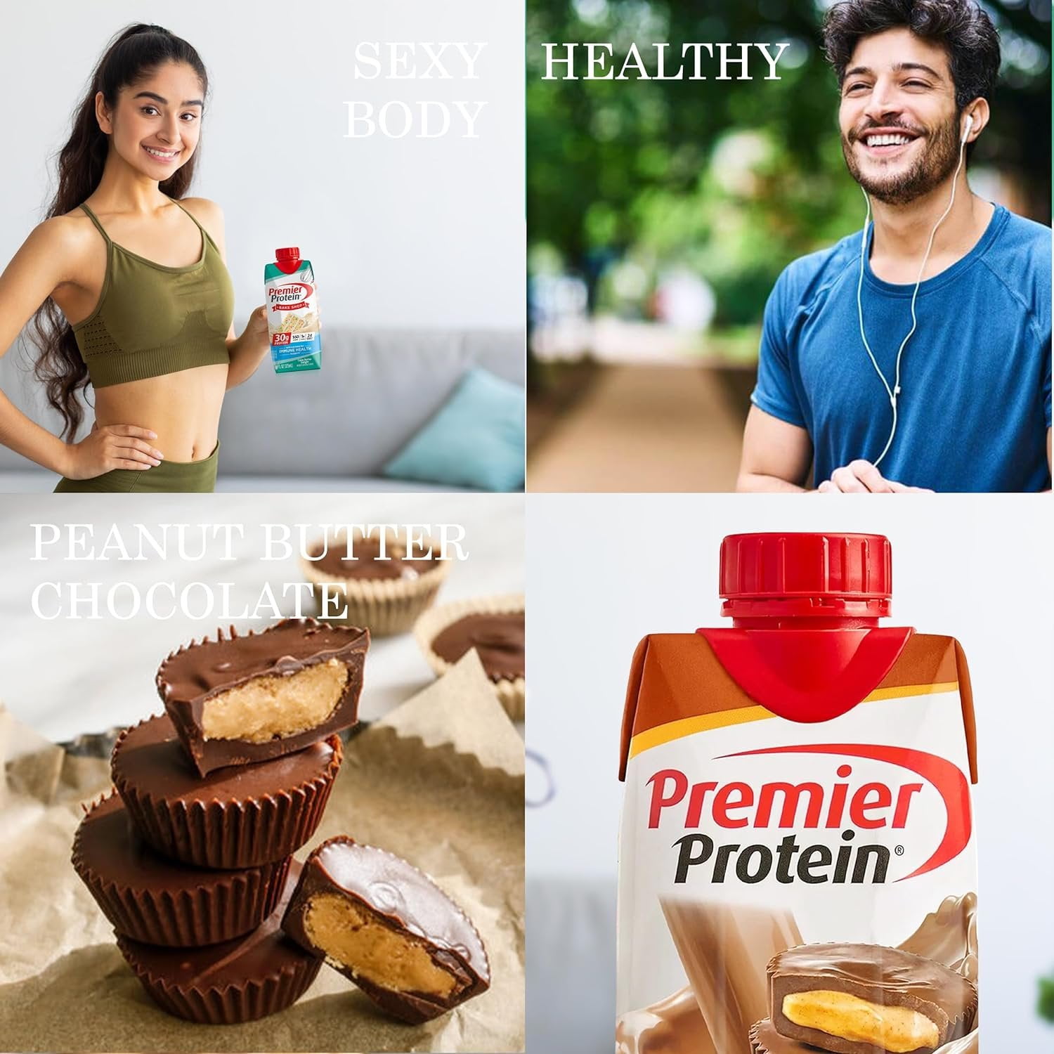Premier Protein High Protein Shakes Variety Pack - 10 Flavors, 20 Pack - 11 Fl. Oz Each