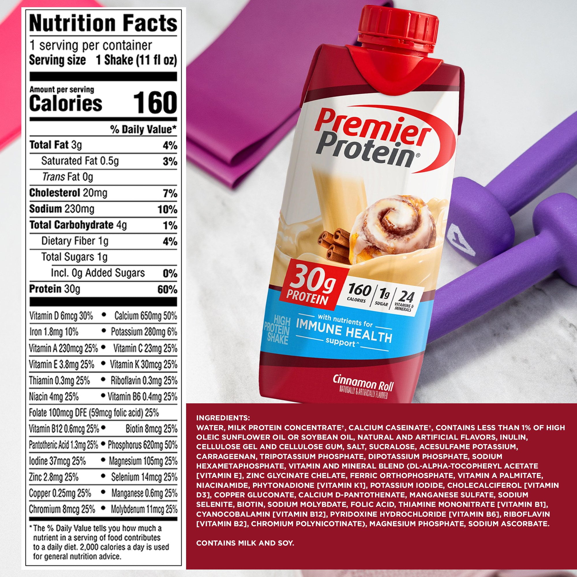 Premier Protein High Protein Shakes Variety Pack - 10 Flavors, 20 Pack - 11 Fl. Oz Each