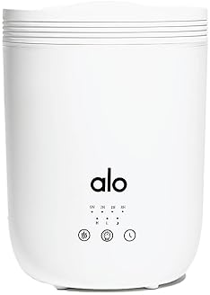 Alo Aura Diffuser - White, Scent & Humidify Large Rooms - 700 Sq-Ft - 22 Hrs