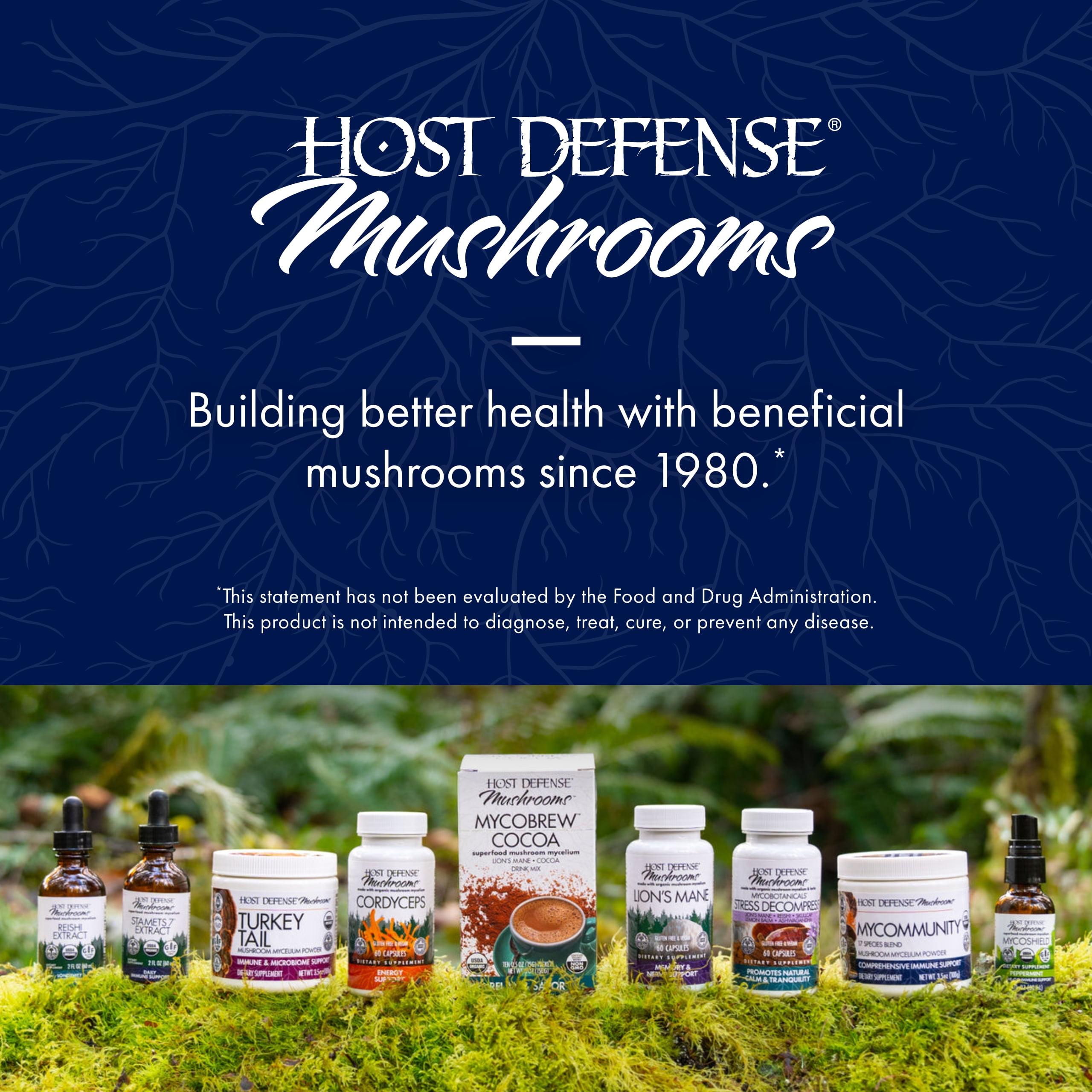 HOST DEFENSE MESIMA CAPSULES - 60 CAPSULES, 30 SERVINGS