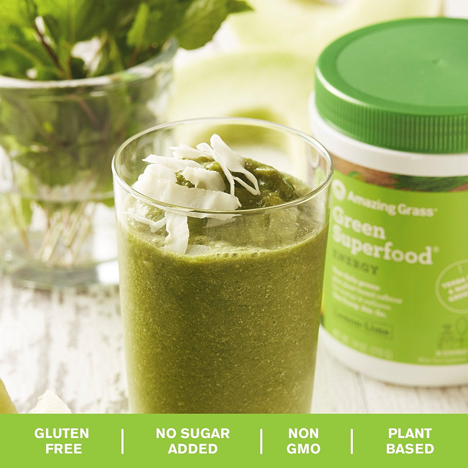 Amazing Grass Greens Blend Superfood Energy Powder Lemon-Lime - 7.4oz