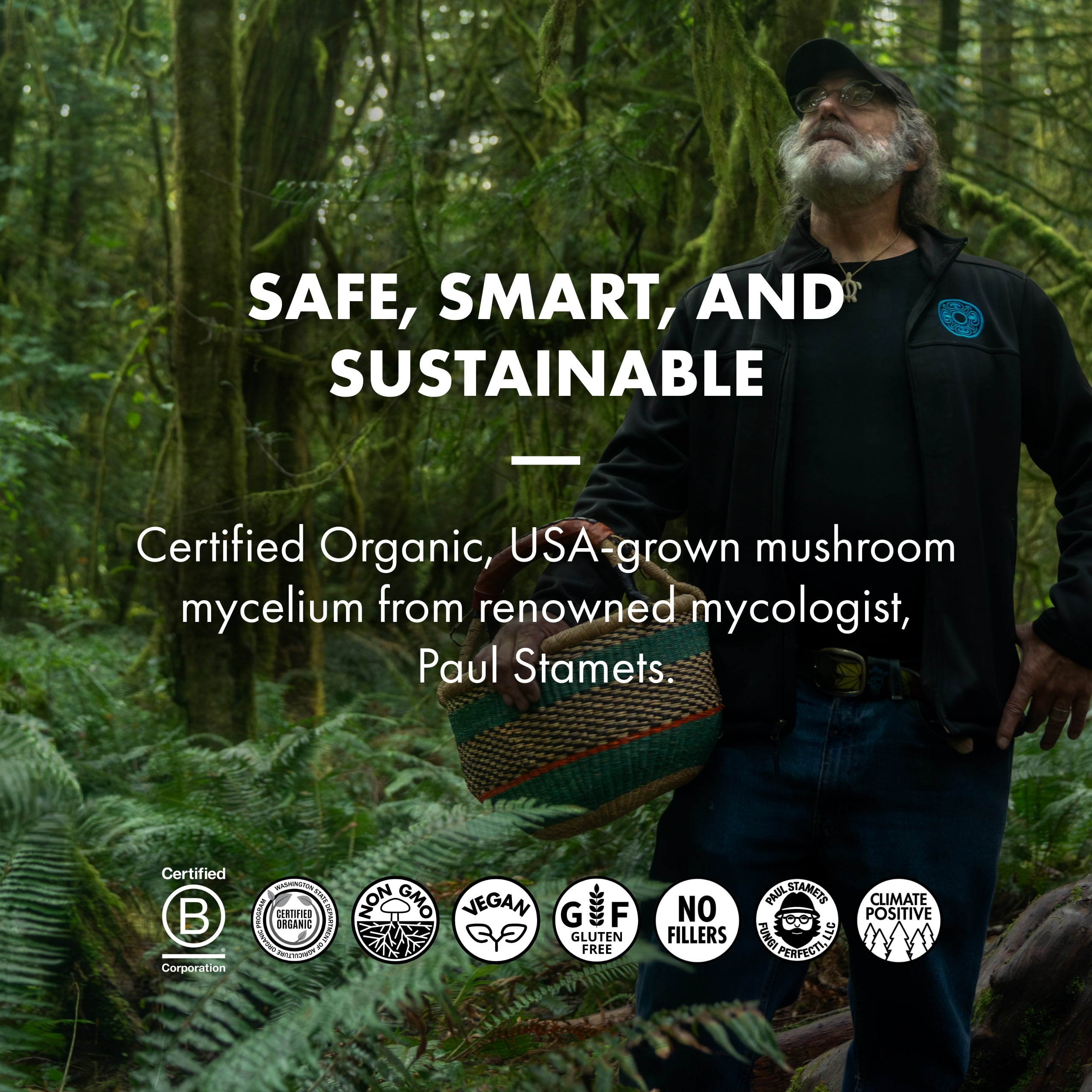 HOST DEFENSE ORGANIC REISHI CAPSULES - 30 CAPSULES (15 SERVINGS)