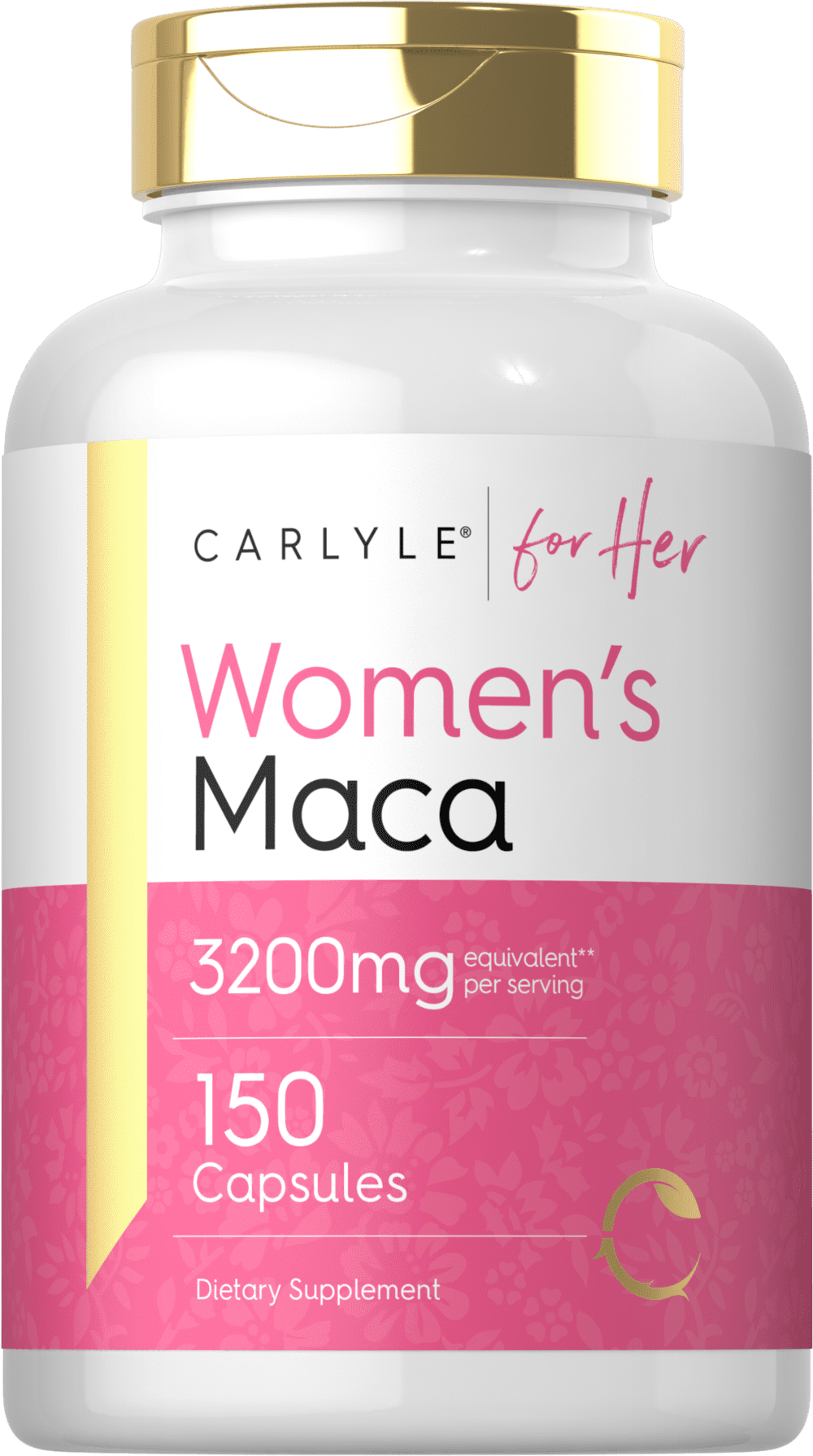 Carlyle Root Capsules 3200mg 150 Count for Women Non-GMO Gluten Free Supplement
