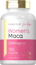 Carlyle Root Capsules 3200mg 150 Count for Women Non-GMO Gluten Free Supplement