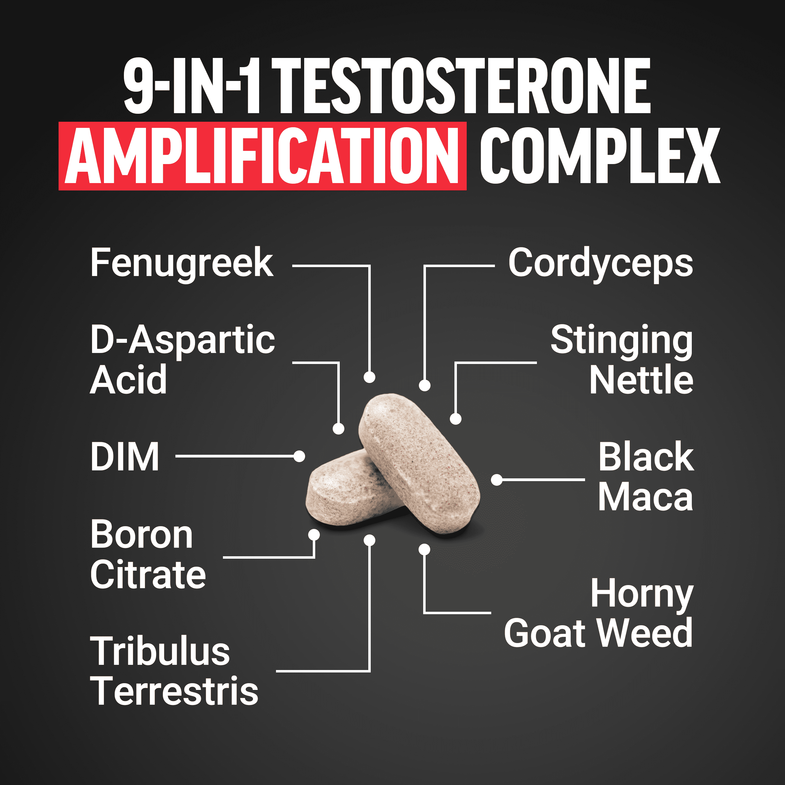 Force Factor Test X180 Boost: Pre-Workout Testosterone Booster, 120 Tablets