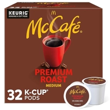 McCafe Premium Roast Medium Roast Coffee K-Cup Pods, 32 Count