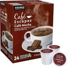 Cafe Escapes™ Cafe Mocha Single-Serve Coffee K-Cup® Pods, 24-Pack