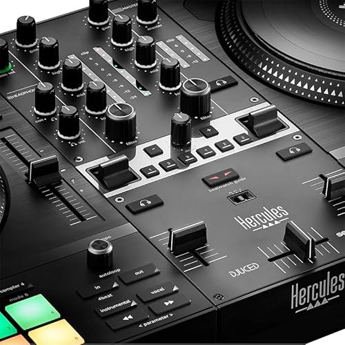 Hercules DJControl Inpulse T7: Motorized 2-Deck DJ Controller with STEMS Control, Serato DJ & DJUCED