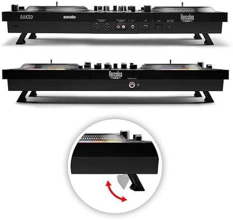 Hercules DJControl Inpulse T7: Motorized 2-Deck DJ Controller with STEMS Control, Serato DJ & DJUCED