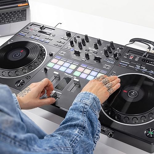 Pioneer DJ DDJ-REV5 4-Deck Controller with Stem Separation - Top DJ Gear