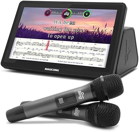 Magic Sing ATK1000 English Karaoke - Wireless Mic, Free Updates