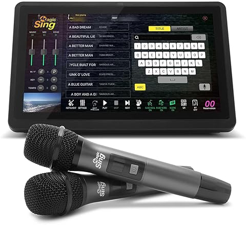 Magic Sing ATK1000 English Karaoke - Wireless Mic, Free Updates