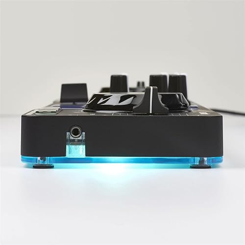 Hercules DJControl Starlight | USB DJ Controller with Serato DJ Lite, Jog Wheels, Sound Card & Light Show