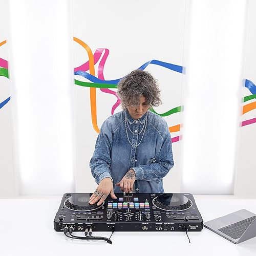 Pioneer DJ DDJ-REV5 4-Deck DJ Controller with Stem Separation - Premium Music Mixing