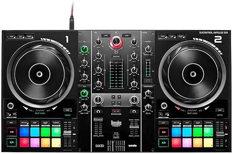 Hercules DJControl Inpulse 500: USB DJ Controller for Serato DJ & DJUCED