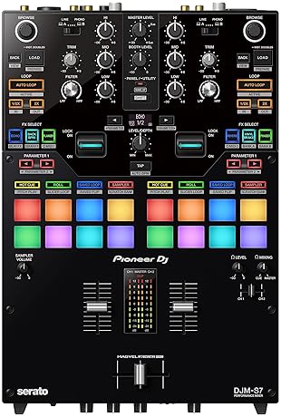 Pioneer DJ DJM-S7 Serato DJ 2-Channel Mixer