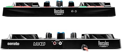 Hercules DJControl Inpulse 200 MK2 Arctic Blue - DJ Controller for Learning - Software & Tutorials Included