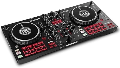 Numark Mixtrack Pro FX: 2 Deck DJ Controller with Serato DJ, Mixer, Audio Interface, Touch Jog Wheels & FX - 100 characters