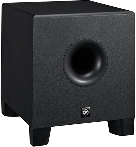 Yamaha HS8 Studio Subwoofer in Black - Premium Sound Quality