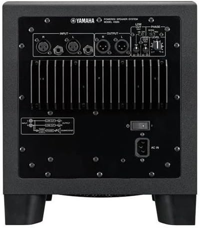 Yamaha HS8 Studio Subwoofer in Black - Premium Sound Quality