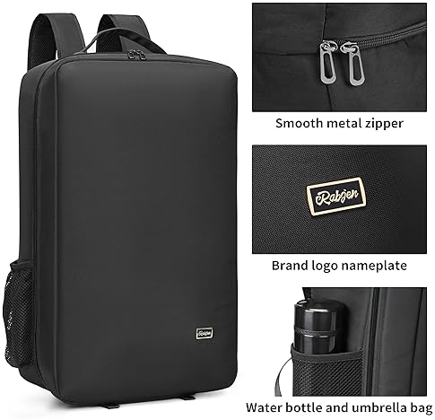 Rabjen DJ Backpack | Club Gig DJ Mixer Case for Pioneer DJ DDJ-REV1, Novation Launchkey 37 Key Keyboard + More
