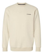 Columbia Men's Hart Mountain II Crewneck Pullover, Oatmeal Heather, XL