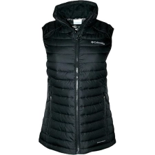 Columbia Women's White Out Puffer Insulated Vest, Small, Black