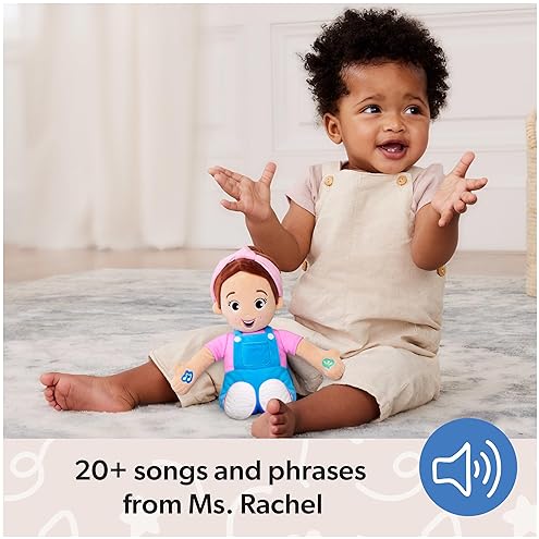 Spin Master Interactive Ms. Rachel Speak & Sing Doll - 16" Tall with Songs & Phrases - Toddler Toy for Ages 6 Months to 3+ Years