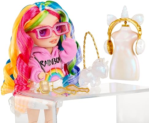 Rainbow High Crystal Fashion Doll Kit for Kids - DIY Crystal Accessory Make It Set