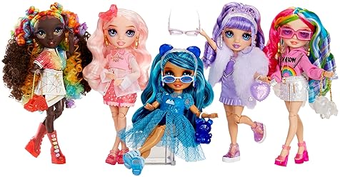 Rainbow High Creative Crystals Bella Pink Fashion Doll with Crystal Make Kit - Kids Gift