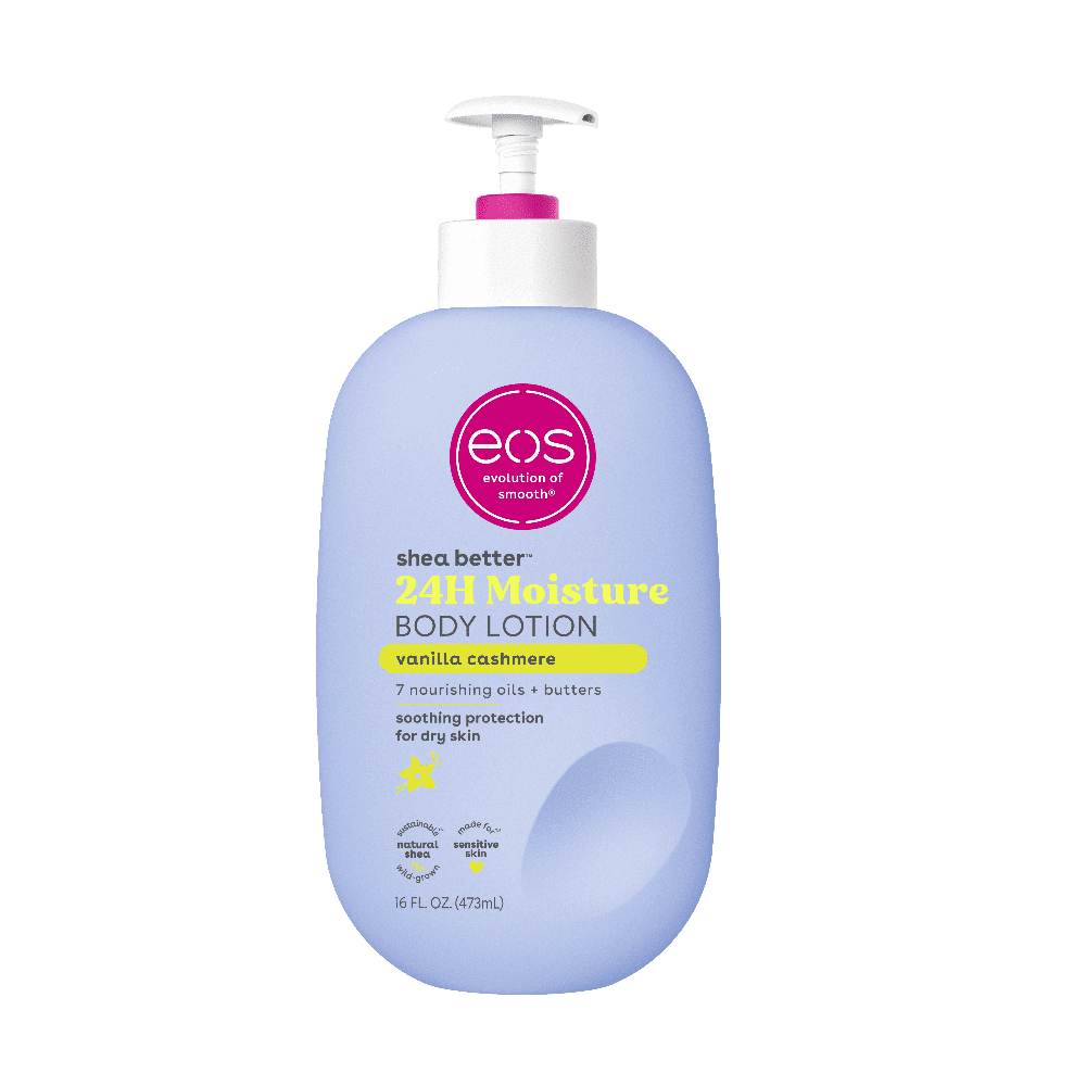 EOS Vanilla Cashmere Body Wash & Lotion Set - Luxurious Hydration for Soft Skin