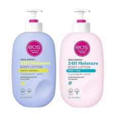 EOS Shea Better Body Lotion Set - Vanilla Cashmere & Fresh Cozy, 16 fl oz, 2-Pack