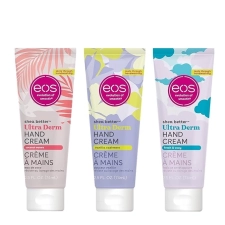 EOS Shea Better Ultra Derm Hand Cream 3-Pack, Vanilla Cashmere, Fresh & Cozy - Coconut Water, 2.5 fl oz